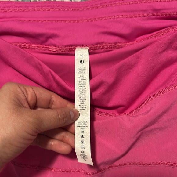 NWT Lulu Lemon pace rival skort - Picture 7 of 7